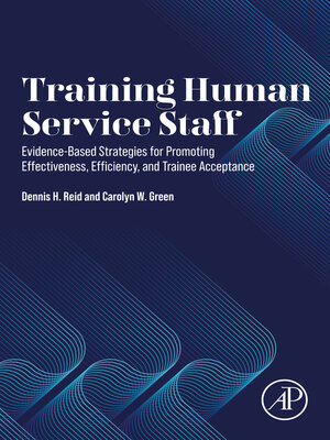 cover image of Training Human Service Staff